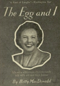 okładka książki Betty MacDonald „The Egg and I” ("Jajko i ja"), archiwum, nr 124/1947