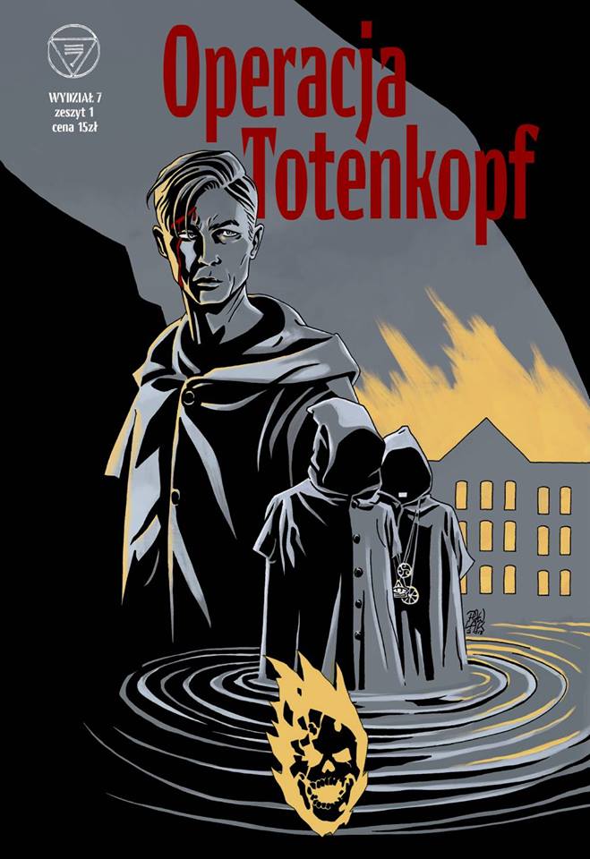 „Wydział 7: Operacja Totenkopf. Larinae”, scen. Tomasz Kontny, rys. Grzegorz Pawlak, Krzysztof Budziejewski, Ongrys, 2018