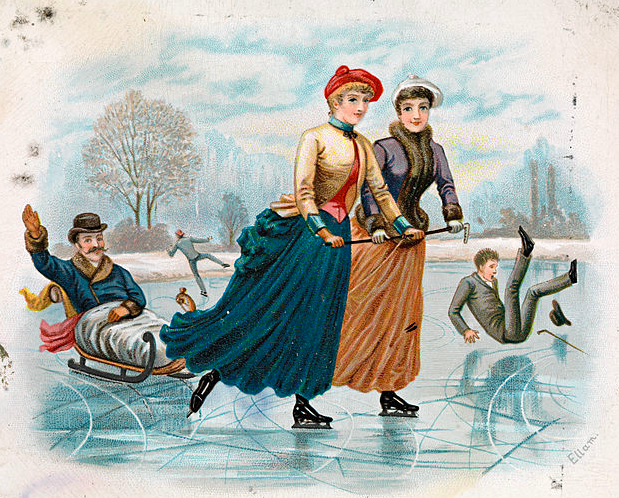  „Glædelig Jul”, pocztówka, 1888 r. / Biblioteka Narodowa Norwegii (CC BY 2.0)