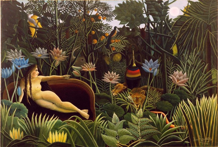  „Sen”, Henri Rousseau, 1912 r./MoMA, WikiArt