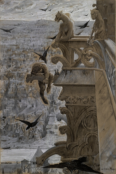  „Dzwonnik z Notre-Dame”, Luc-Olivier Merson, 1881 r./WikiArt