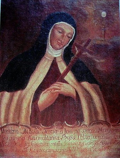 Obraz przedstawiający Mariannę Marchocką, autor nieznany, XVII w., domena publiczna