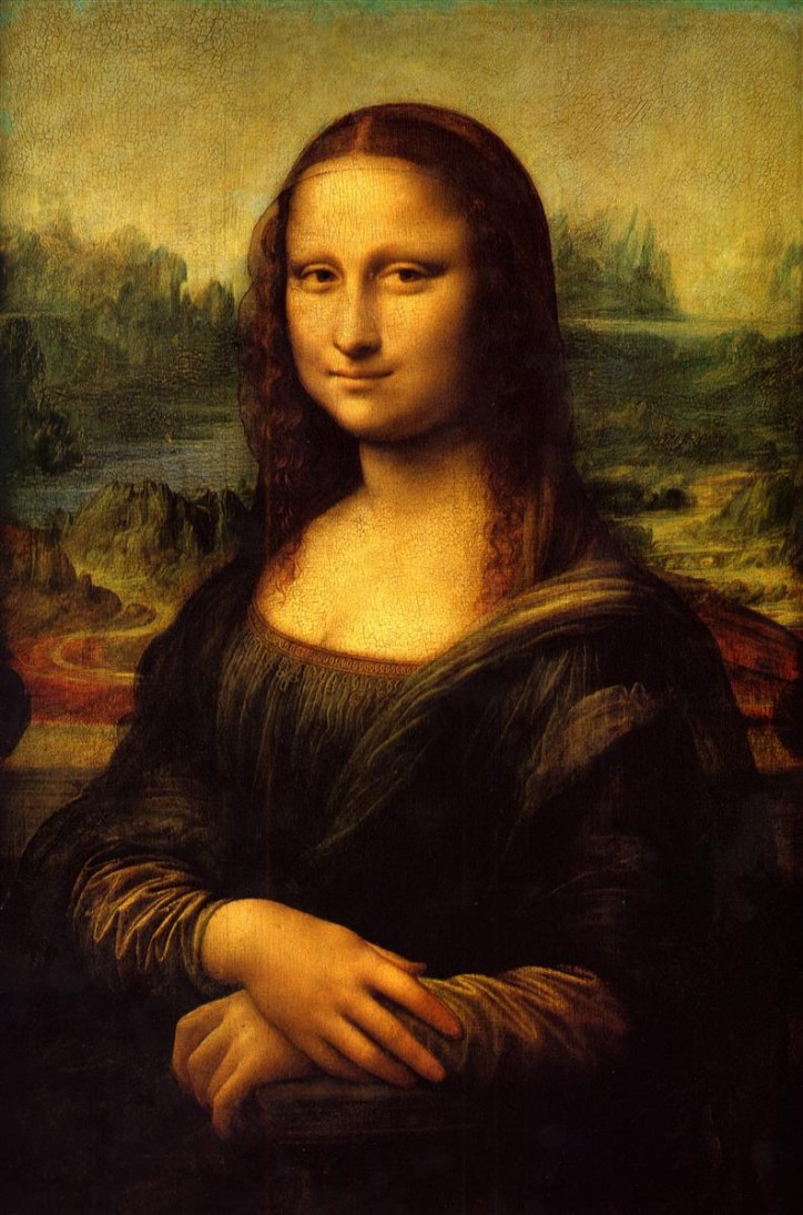 “Mona Lisa”, Leonardo da Vinci, 1503–1519, the Louvre