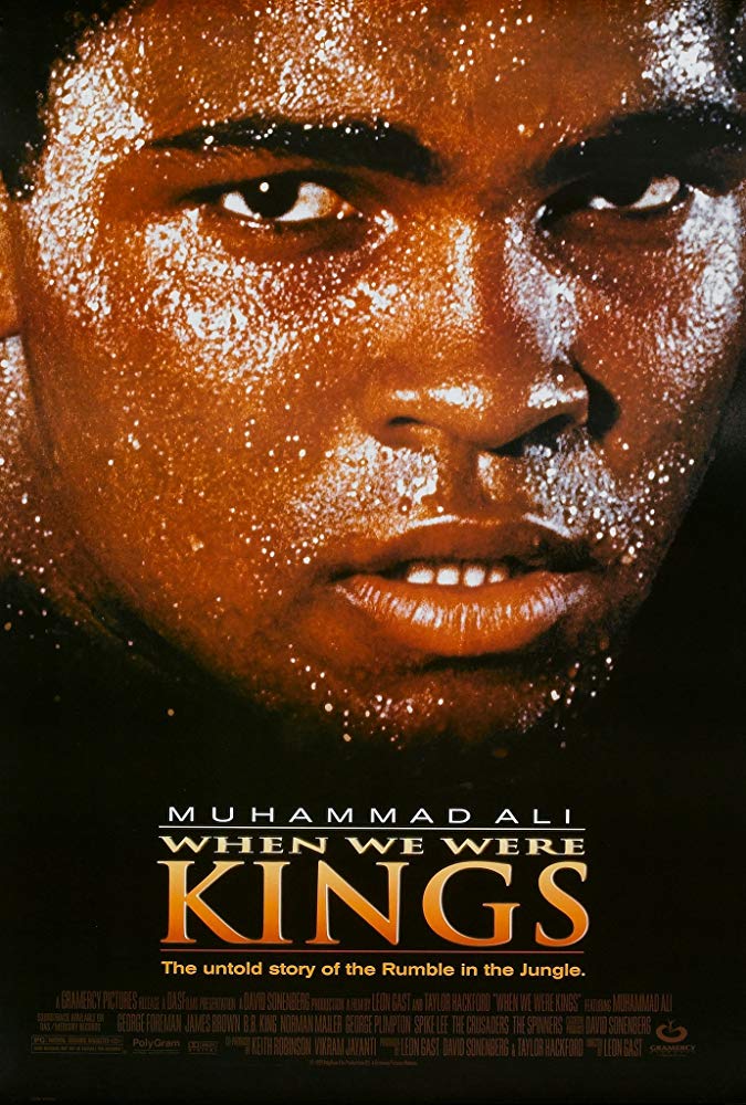 plakat do filmu „When We Were Kings”