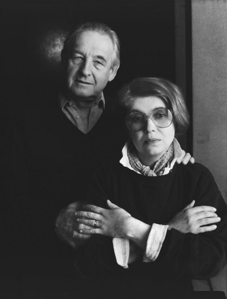 Andrzej Wajda i Krystyna Zachwatowicz-Wajda, zdjęcie: Renata Pajchel