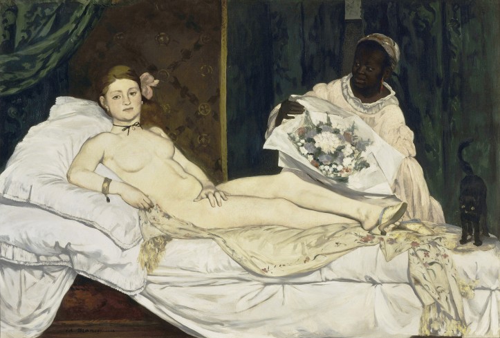 Édouard Manet, „Olimpia”, 1863 r., Musée d'Orsay w Paryżu