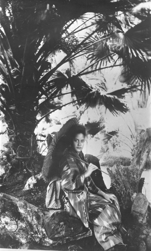 Ka`iulani, lata 80. XIX wieku, zdjęcie: Walter M. Gifford, źródło: hawajskie archiwa stanowe