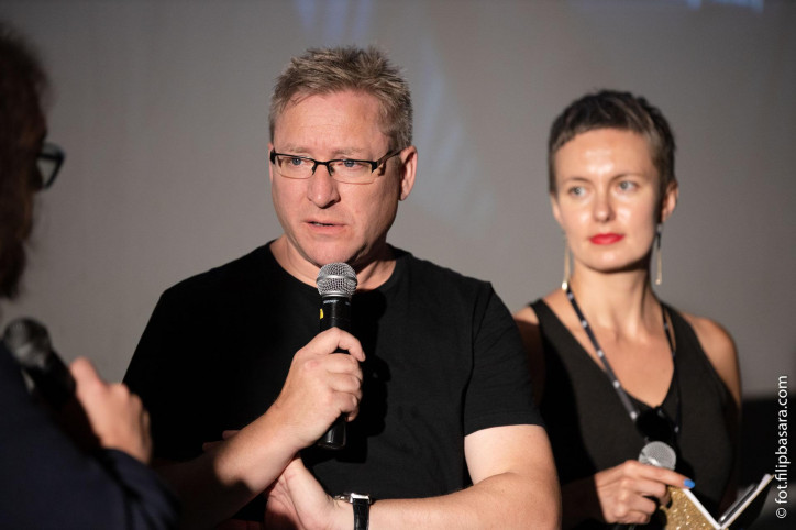 Richard Billingham podczas 19. MFF Nowe Horyzonty; zdjęcie: Filip Basara