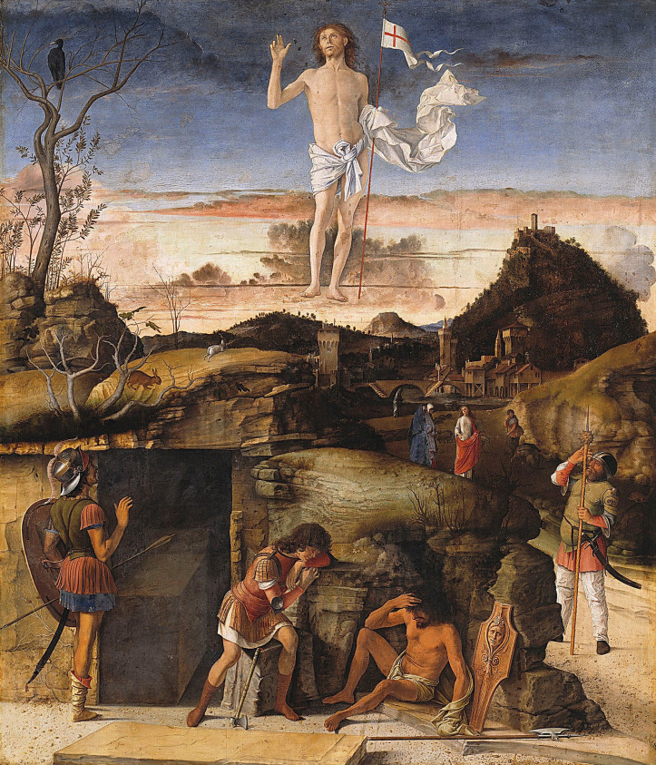  Giovanni Bellini, „Zmartwychwstanie”, 1475–1479, Gemäldegalerie w Berlinie