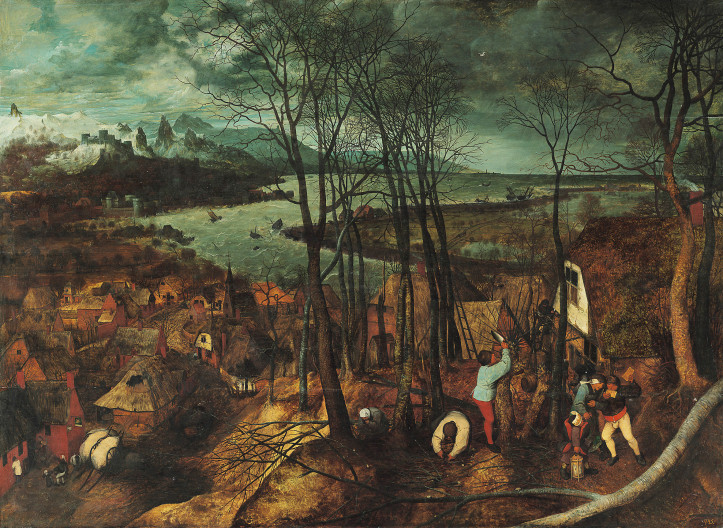 Pieter Bruegel the Elder, “The Gloomy Day”, 1565, Kunsthistorisches Museum of Vienna