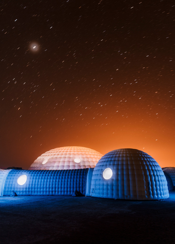 zdjęcie: „The Kepler Station” Florian Voggeneder