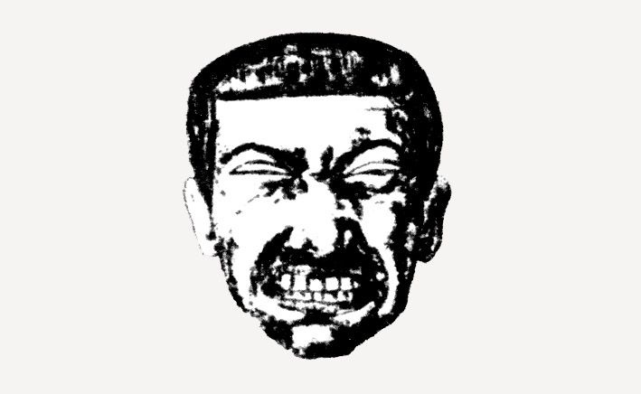 Roland Topor, ilustracja z archiwum nr 1951 (1982)