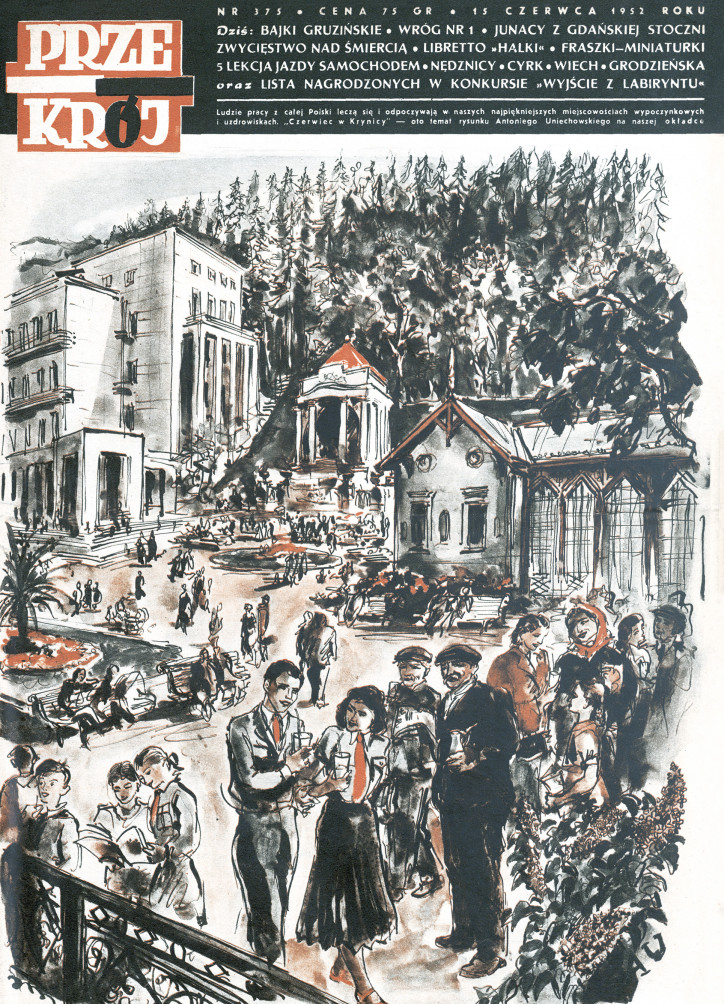 A “Przekrój” cover from 1952