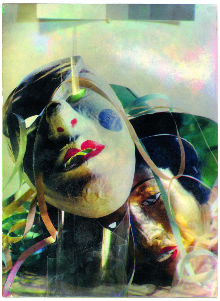 Paul Hartland „Carnival. Composition with two masks”, c.1934 r., Laszlo Moholy-Nagy; źródło: Muzeum Miejskie w Hadze