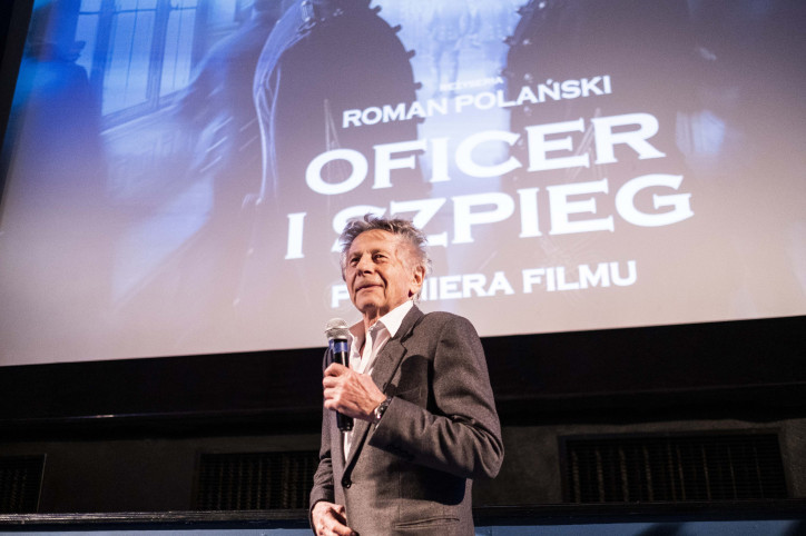 Roman Polański na premierze filmu „Oficer i szpieg”, zdjęcie: Karolina Grabowska, Gutek Film (materiały prasowe)