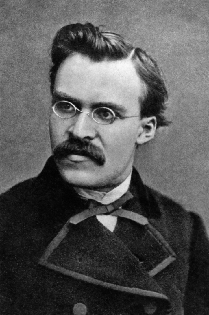 Friedrich Nietzsche, 1869 r.; zdjęcie: domena publiczna