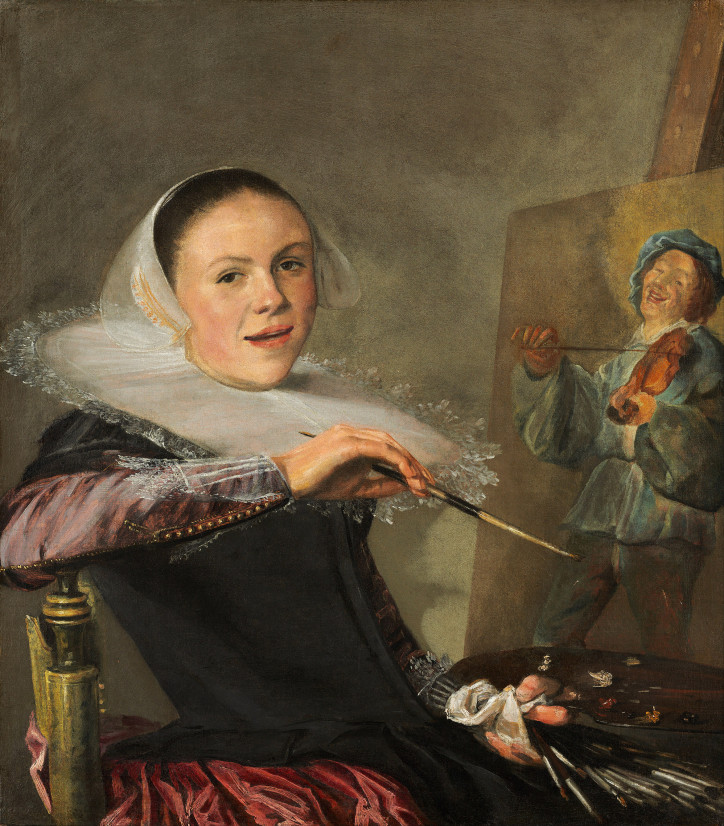 Judith Leyster, “Self-Portrait”, ca. 1630, National Gallery of Art in Washington