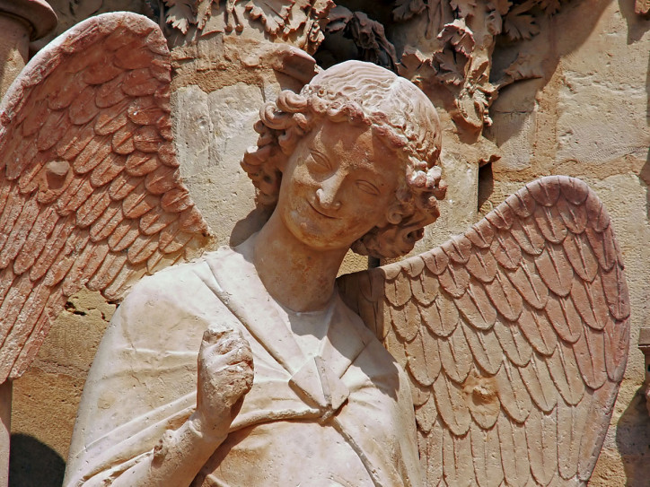 “Smiling Angel”, 1236–1245, Reims Cathedral