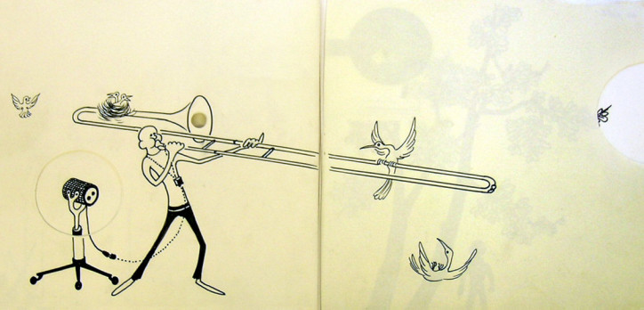Ilustracje z książki Bruno Munariego „Nella nebbia di Milano”, 1968 r.; zdjęcie: kolekcja prywatna, Brescia, Włochy