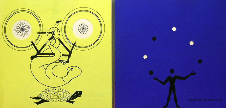 Ilustracje z książki Bruno Munariego „Nella nebbia di Milano”, 1968 r.; zdjęcie: kolekcja prywatna, Brescia, Włochy