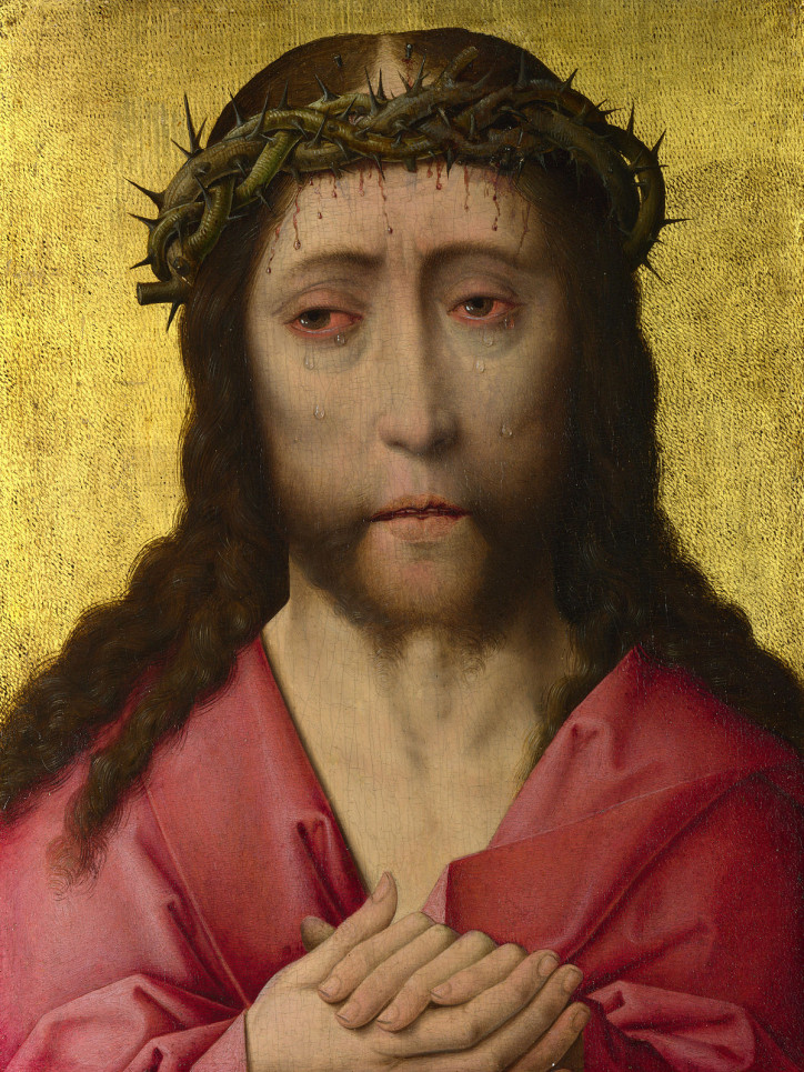 „Chrystus w cierniowej koronie”, 1470/75, Dirk Bout, National Gallery w Londynie