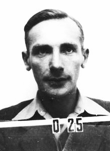 Józef Rotblat photographed in Los Alamos in 1944. Photo in public domain.