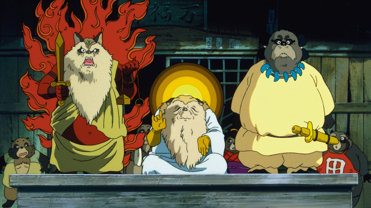 “Pom Poko” (1994). © 1994 Hatake Jimusho – Studio Ghibli – NH / Gkids