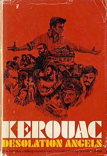 okładka „Desolation Angels”, Jack Kerouac
