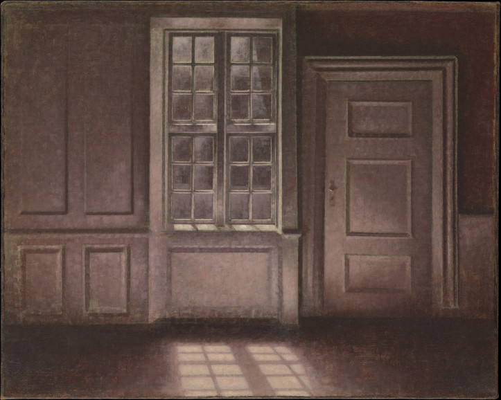 „Światło księżyca, Strandgade 30”, 1900–1906 r., Vilhelm Hammershøi/MET