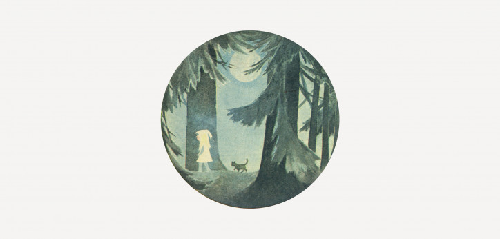 Tove Jansson, ilustracja z archiwum nr 1729/1978 r.