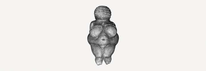 Wenus z Willendorfu, mierząca 11,1 cm figurka z epoki górnego paleolitu, znaleziona w 1908 r. w pobliżu miejscowości Willendorf w Austrii, 