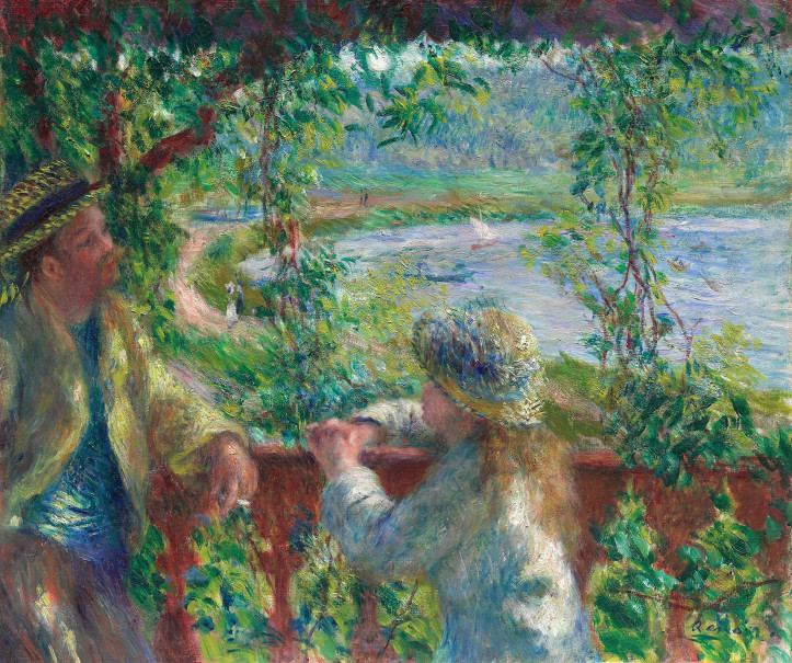  „Nad wodą”, ok. 1880 r., Auguste Renoir , Art Institute Chicago