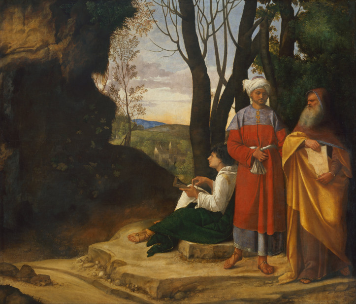 „Trzech filozofów”, Giorgione (źródło: Wikimedia Commons)