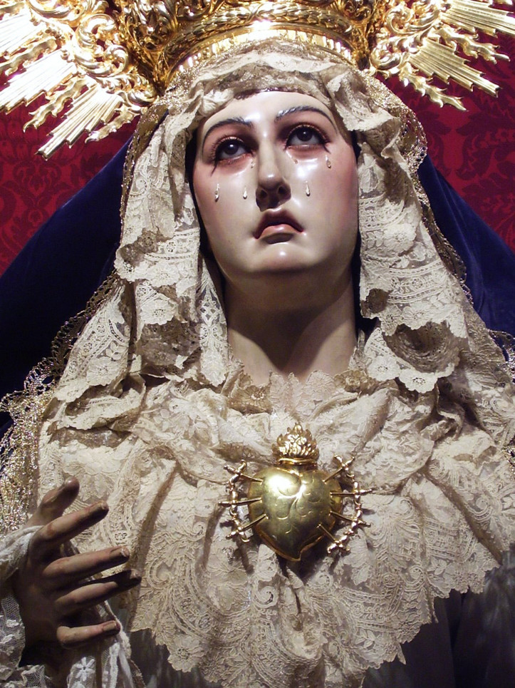  „Matka Boska Bolesna”, kaplica Sagrario kościoła parafialnego Santa María del Alcor, El Viso del Alcor, Sewilla, Hiszpania