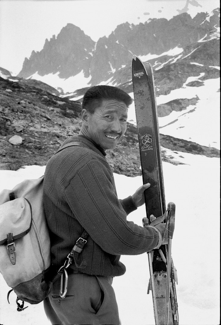 Szerpa Tenzing Norgay w Meiringen, 1963 r. ; zdjęcie: ATP/RDB/Ullstein Bild via Getty Images