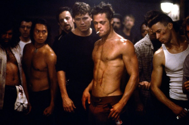 Kadr z filmu „Fight Club” (2000), reż. David Fincher