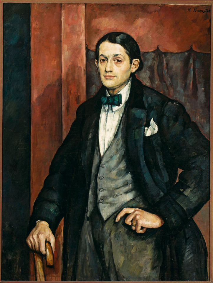 Portret Henryka Kuny pędzla Romana Kramsztyka, ok. 1917 r., Muzeum Narodowe w Warszawie