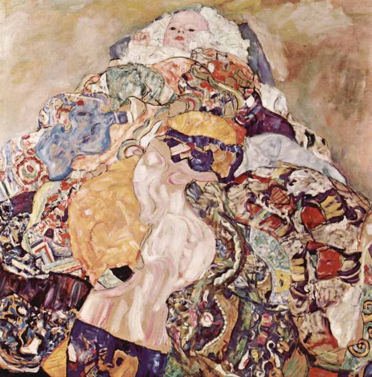 „Dziecko”, Gustav Klimt, 1917 – 1918 r. (domena publiczna)