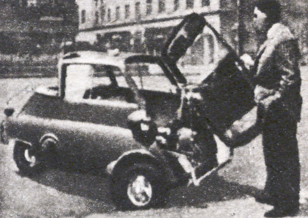 Isetta. Photo from the archives (no. 645/1957)