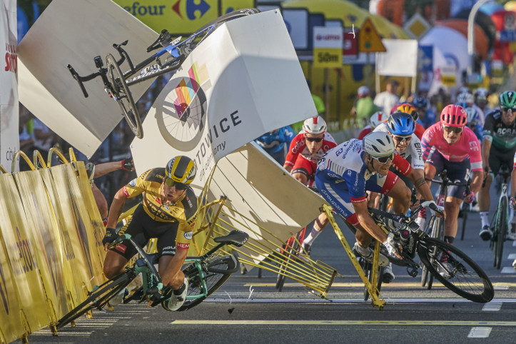  „Tour of Poland Cycling Crash”, zdjęcie: Tomasz Markowski, Polska