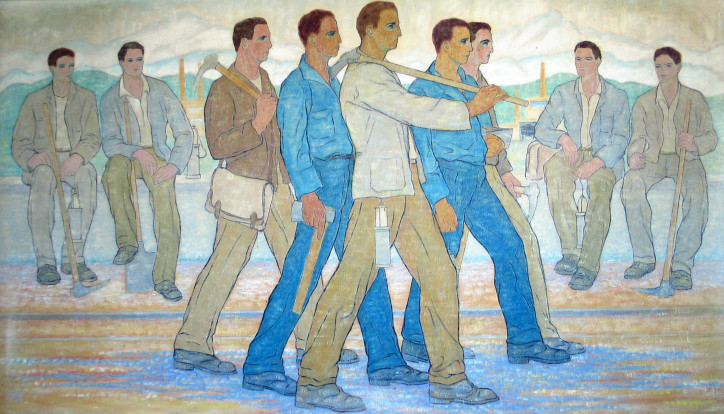 Hans Mattis-Teutsch „Na przodku” (Abataj)