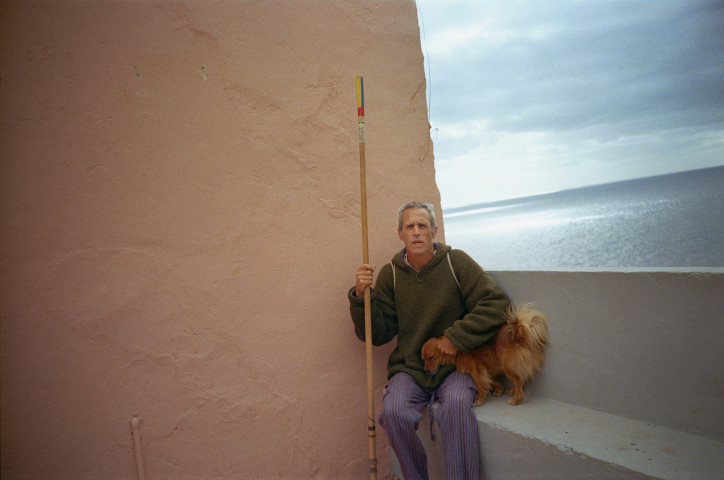 Lorenzo Trujillo with his dog Chewbacca. Photo by Maria and Andrzej Górz