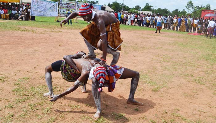 Festivities in Ebonyi State at an Igbo New Yam Festival. Photo by Donsolo4u2c / Wikimedia Commons