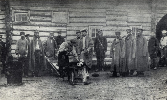 Więźniowie na Sachalinie, XIX w., fot. Wikimedia Commons