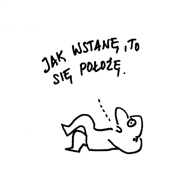 Sławomir Mrożek, Diogenes Verlag AG – rysunek z archiwum, nr 2855/2000 r.