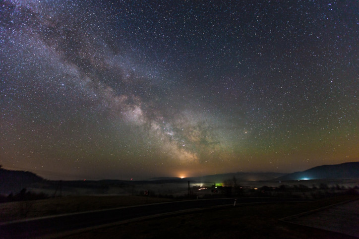 Lutowiska, pokaz astronomiczny w Parku Gwiezdnego Nieba/zdjęcie dzięki uprzejmości Pavola Ďuriša