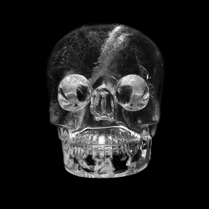 Kryształowa czaszka ze zbiorów Muzeum Brytyjskiego, zdjęcie: CC0 1.0 Uniwersalna Licencja Domeny Publicznej
