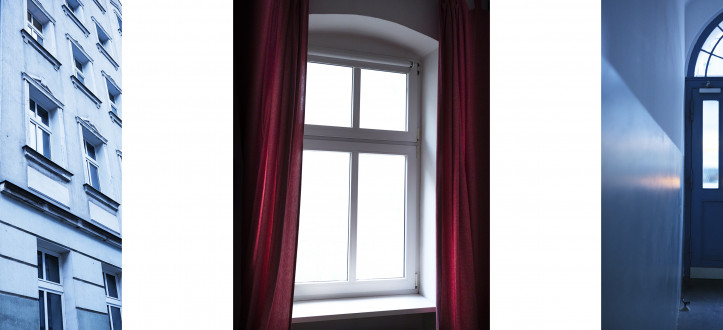 Berlin, Gartenstrasse 26, my window, January 11 2023 © Wojtek Wieteska