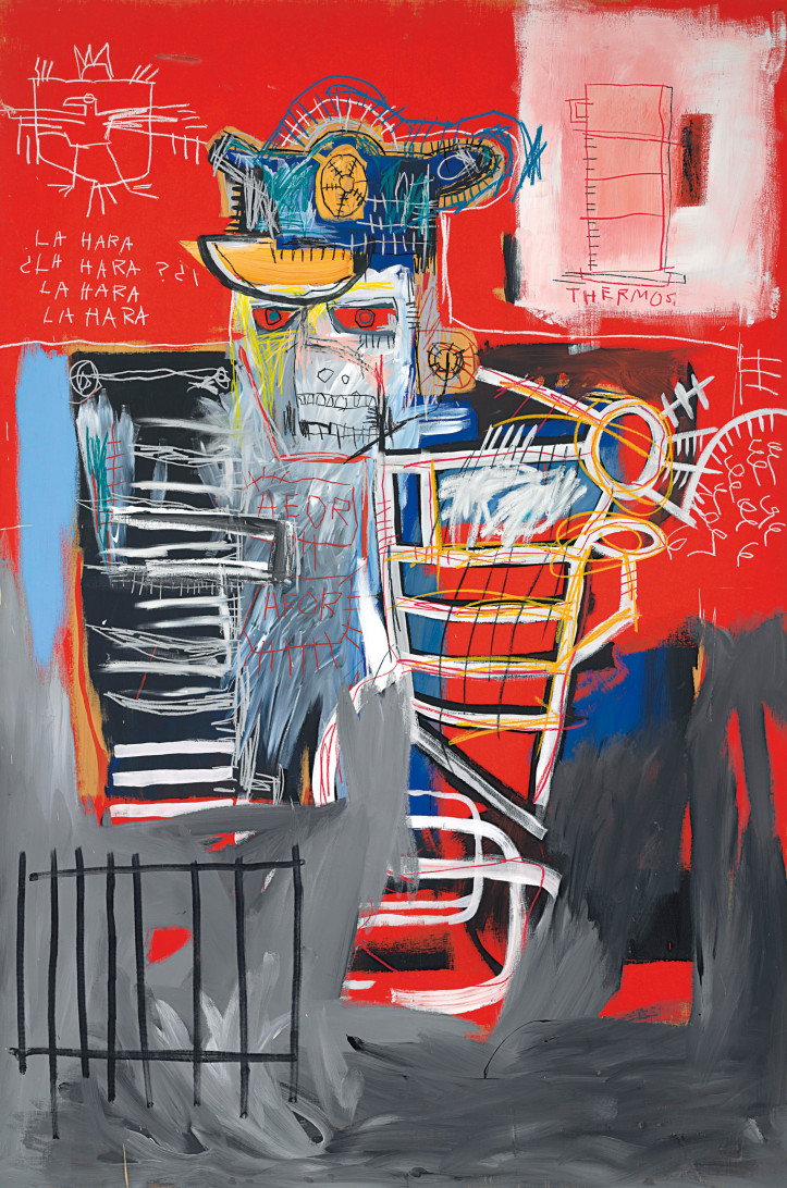 Jean-Michel Basquiat, „La Hara”, 1981 © Estate of Jean-Michel Basquiat. Licensed by Artestar, Nowy Jork, zdjęcie dzięki uprzejmości muzeum Albertina.