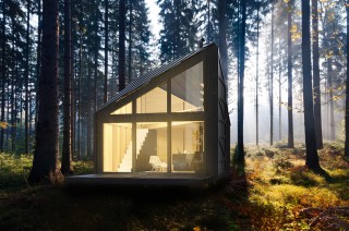 Bookworm Cabin – Mały domek dla wielbicieli książek